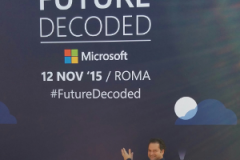 Future Decoded della Microsoft a Roma 2015